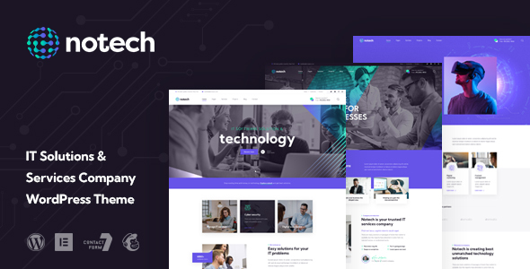 [Download] Notech – IT Solutions & Services WordPress Theme 