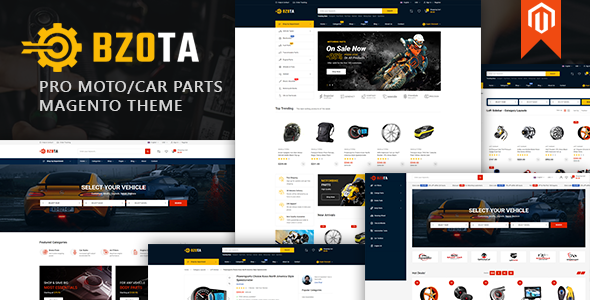 [Download] BzoTa – Vehicles, Parts & Accessories Magento 2 Theme 