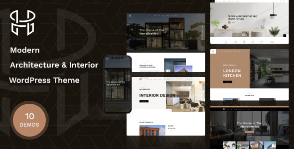[Download] Hellix – Modern Architecture & Interior Design WordPress Theme 