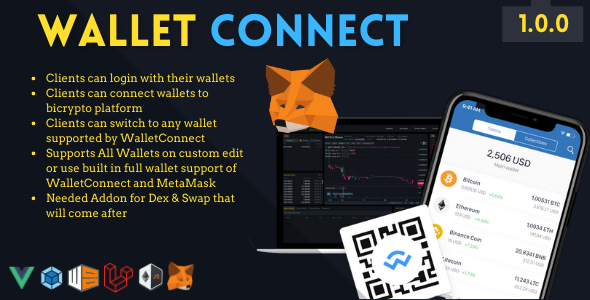 [Download] Wallet Connect Addon For Bicrypto – Wallet Login, Connect 