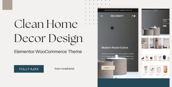 Nulled Decoraty – Home Design & Decor Store Theme free download