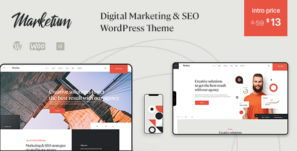 [Download] Marketum | Digital marketing & SEO WordPress Theme 