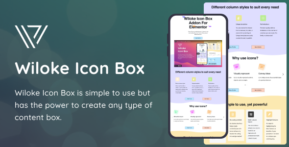 Nulled Wiloke Icon Box Addon for Elementor free download