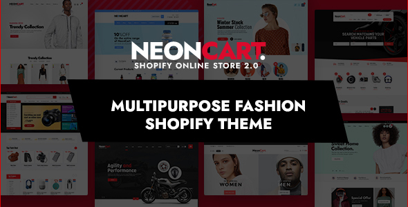 Nulled NeonCart – Multipurpose Fashion Shopify Theme free download