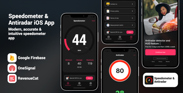 [Download] Speedometer & Antiradar Full iOS Application 