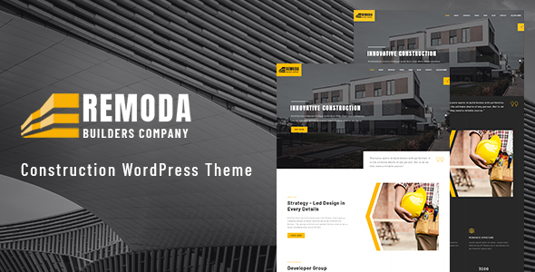 [Download] Remoda – Construction WordPress Theme 