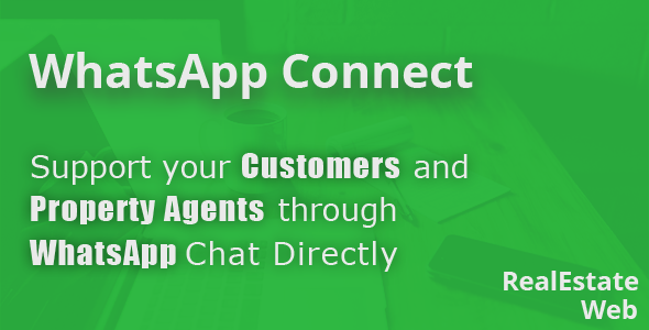Nulled WhatsApp Connect for RealEstateWeb CMS free download