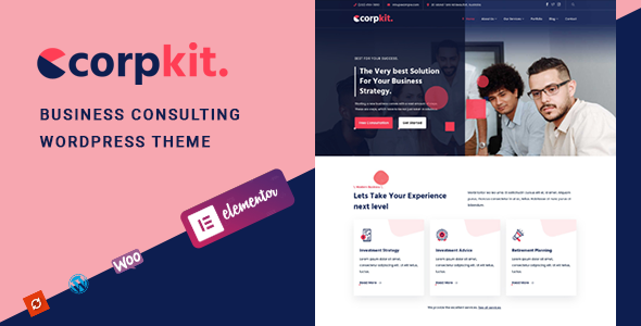 [Download] Corpkit – Business Consulting WordPress Theme 