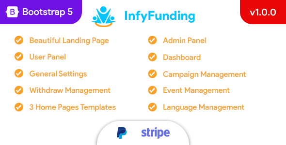 [Download] InfyFunding – Laravel Online Crowd Funding / Fund Raising as like Kickstarter, Indiegogo 
