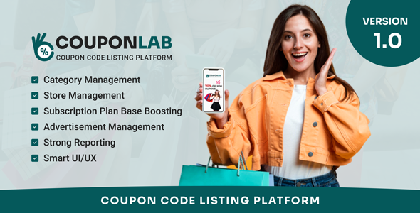 [Download] CouponLab – Coupon Code Listing Platform 