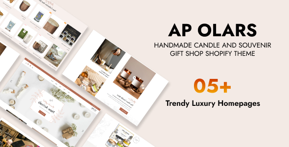 Nulled Ap Olars – Handmade Candle And Souvenir Gift Shop Shopify Theme free download