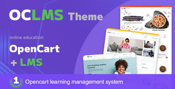 [Download] OCLMS – OpenCart Learning Management System theme 