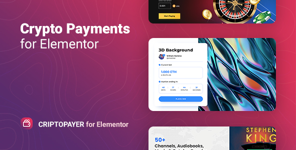 [Download] Criptopayer – Crypto Payment Button for Elementor 