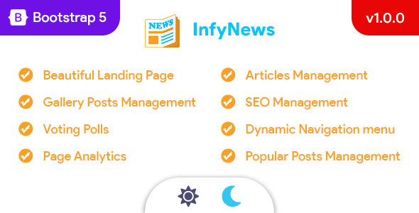 [Download] InfyNews – Laravel News and Magazines & Blog / Articles PHP script 