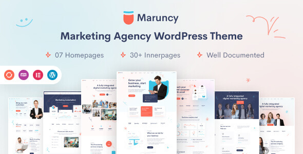Nulled Maruncy – Marketing Agency WordPress Theme free download
