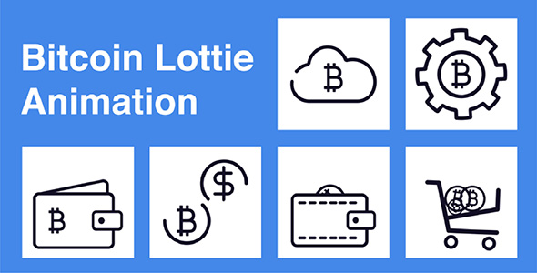 [Download] Bitcoin Lottie Animation 