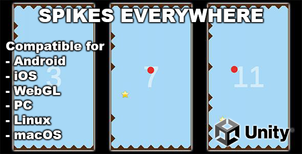 [Download] Spikes Everywhere – Hyper Casual Unity Game 