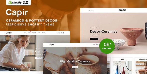 [Download] Capir – Ceramics & Pottery Decor Responsive Shopify Theme 
