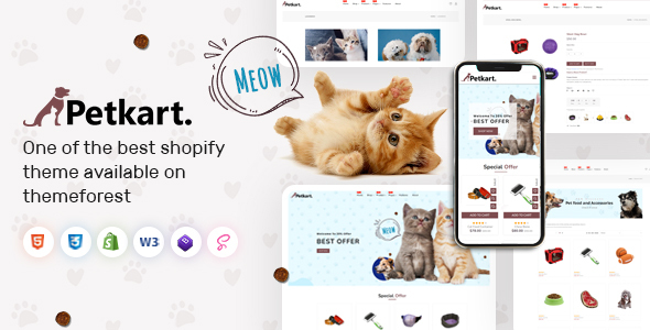 [Download] Petkart – Petstore and Petfood Responsive Shopify Theme 