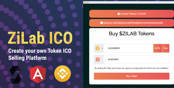[Download] ZiLab | ICO Crypto Token Selling System 
