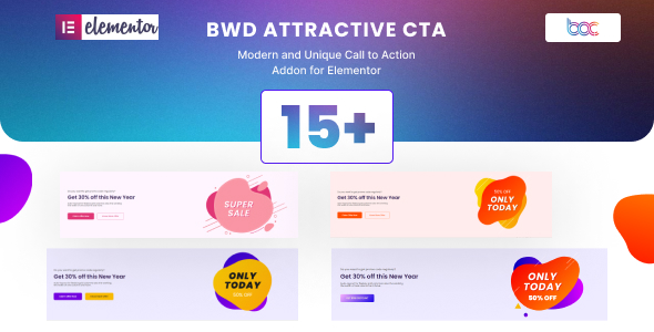 [Download] BWD Call to Action addon for elementor 