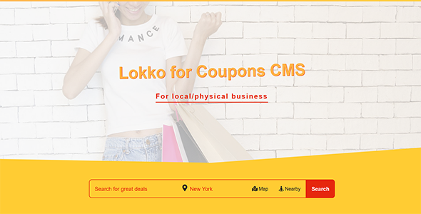 [Download] Lokko Theme for Coupons CMS 