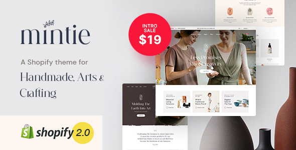 [Download] Mintie – Arts & Crafts Store Shopify Theme 