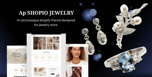 Nulled Ap Shopio Jewelry – Luxury Jewelry Store Shoppify theme free download