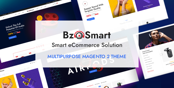 [Download] BzoSmart – Creative Multipurpose eCommerce Magento 2 Theme 