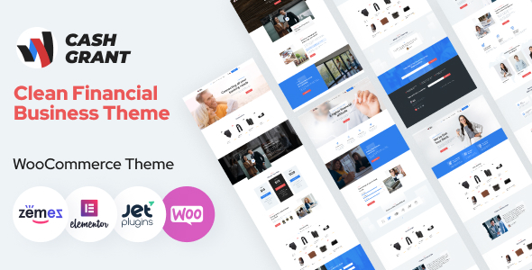 Nulled Cash Grant – Loans and Financial Services WordPress Theme free download