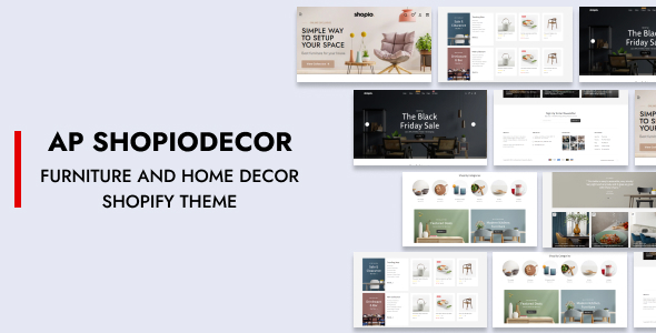 [Download] Ap Shopiodecor – Furniture And Home Decor Shopify Theme 