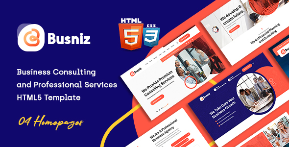 Nulled Busniz – Business Consulting Multi-Purpose HTML5 Template free download