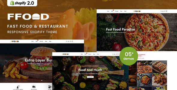 [Download] FFood – Fast Food & Restaurant Responsive Shopify 2.0 Theme 
