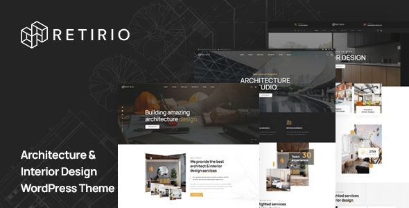 Nulled Retirio – Architecture and Interior WordPress Theme free download