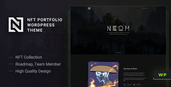 [Download] Neoh – NFT Portfolio WordPress Theme 