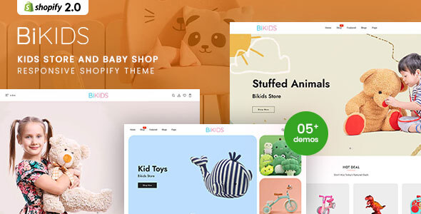 [Download] Bikids – Kids Store & Baby Shop Responsive Shopify Theme 