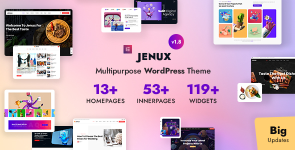 Nulled Jenux – Multipurpose WordPress Theme free download