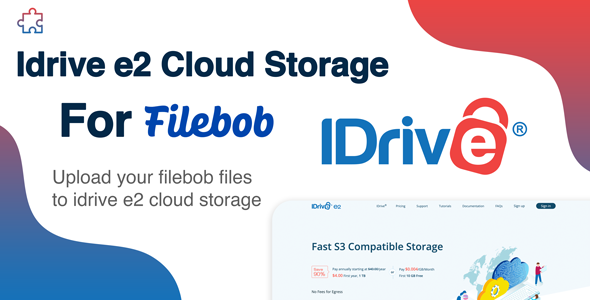 [Download] Idrive e2 Cloud Storage Add-on For Filebob 