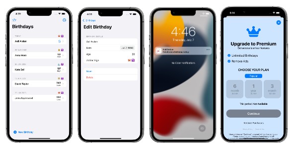 [Download] Birthday Reminder & Zodiac Signs – SwiftUI Full iOS Application 