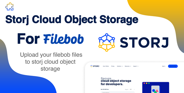 [Download] Storj Cloud Object Storage Add-on For Filebob 