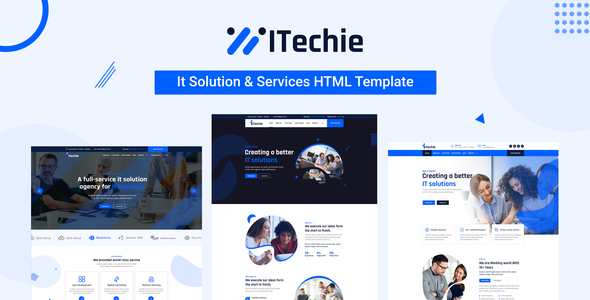 [Download] Itechie – IT Solutions and Services HTML Template 
