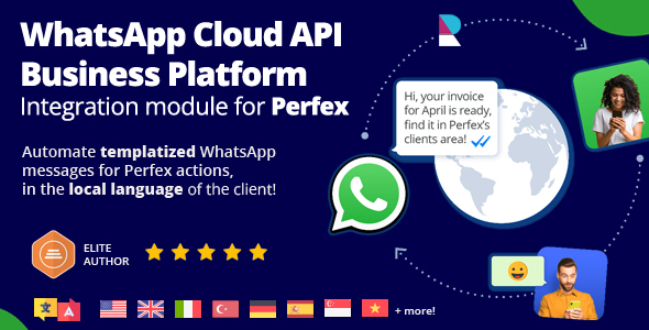 [Download] WhatsApp Cloud API Business Integration module for Perfex CRM 