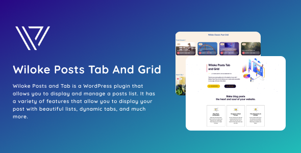 [Download] Wiloke Posts Tab And Grid 