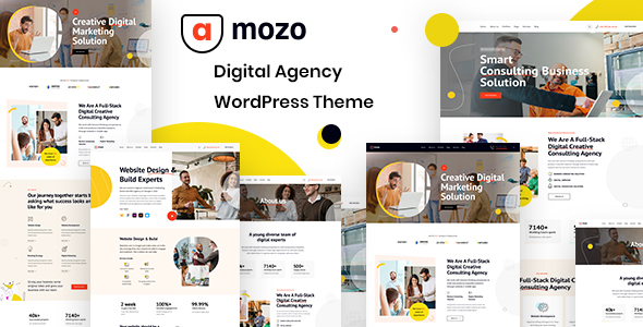 [Download] Amozo – Digital Agency WordPress Theme 