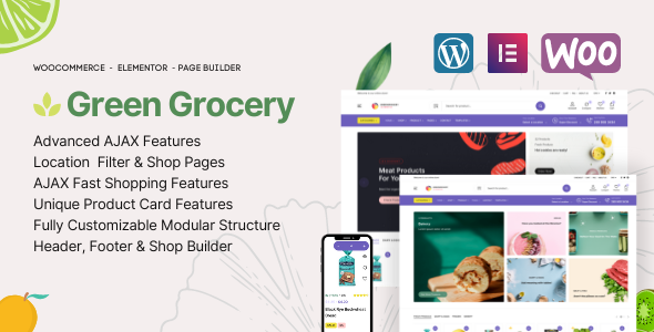 [Download] GreenGrocery – Online Supermarket eCommerce Theme 