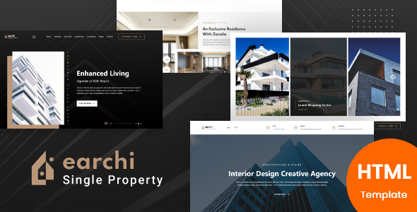 [Download] earchi – Real Estate Single Property HTML Template 