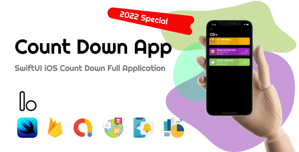 [Download] Countdown App – SwiftUI iOS Countdown Full Application 
