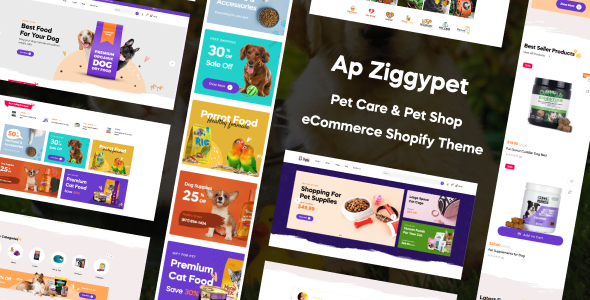 [Download] Ap Ziggypet – Pet Care & Pet Shop Shopify Theme 