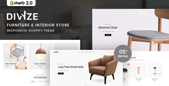 [Download] Divize – Furniture & Interior Responsive Shopify 2.0 Theme 