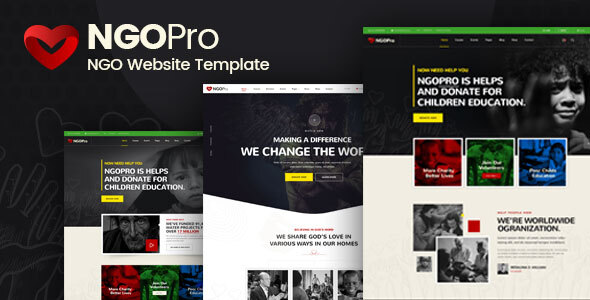 [Download] Ngopro – NGO Website Template 